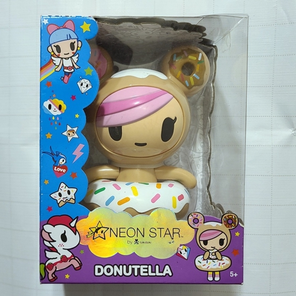 Donutella - Neon Star by TokiDoki Japanese Collectable Figure Character Doll Toy